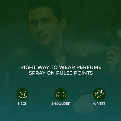 Recharge & Bleu Men's Perfume Combo Pack 60ml+60ml (Pack of 2)