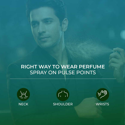 Triumph + Recharge (60ml+30ml) Luxury Perfume Combo (Pack of 2)