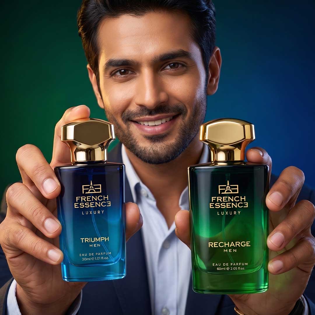 Triumph + Recharge (60ml+30ml) Luxury Perfume Combo (Pack of 2)