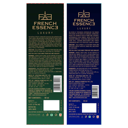 Triumph + Recharge (60ml+30ml) Luxury Perfume Combo (Pack of 2)