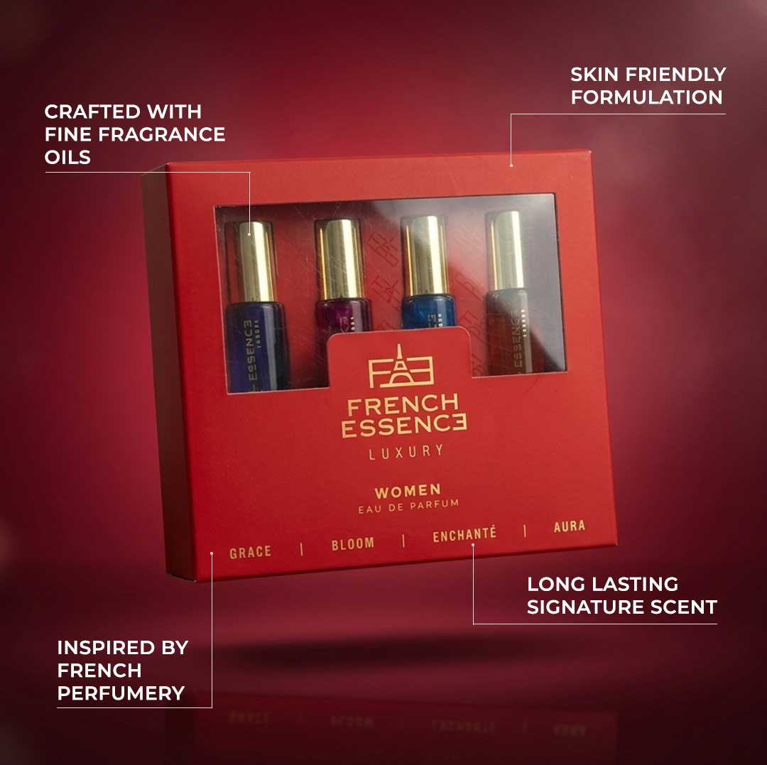 Luxury Perfume Gift Set For Women - 4 x 15mls