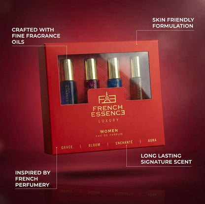Luxury Perfume Gift Set For Women - 4 x 15mls