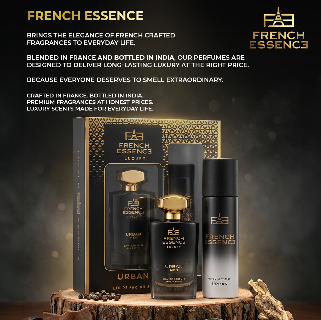 Urban Men Perfume (60ml) & Deodorant (120ml) Combo Pack