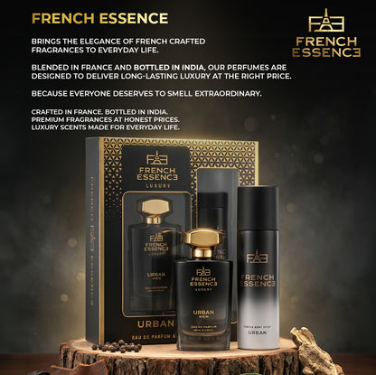 Urban Men Perfume (60ml) & Deodorant (120ml) Combo Pack