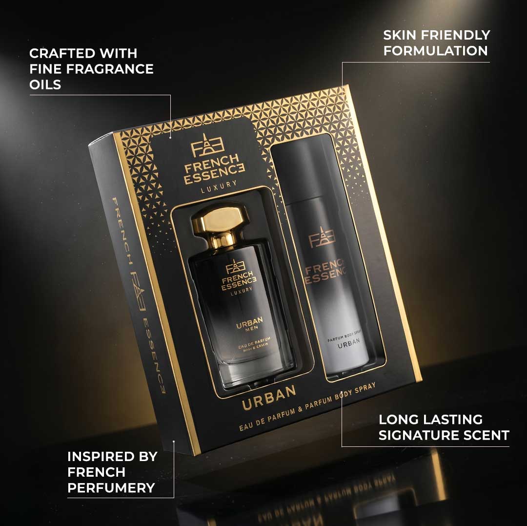 Urban Men Perfume (60ml) & Deodorant (120ml) Combo Pack