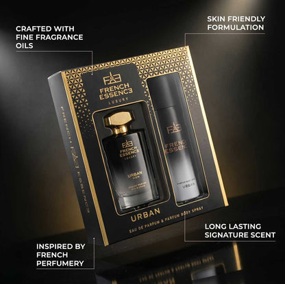 Urban Men Perfume (60ml) & Deodorant (120ml) Combo Pack