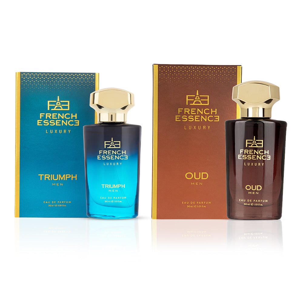 Oud & Triumph Men's Perfume Combo Pack 30ml+30ml (Pack of 2)