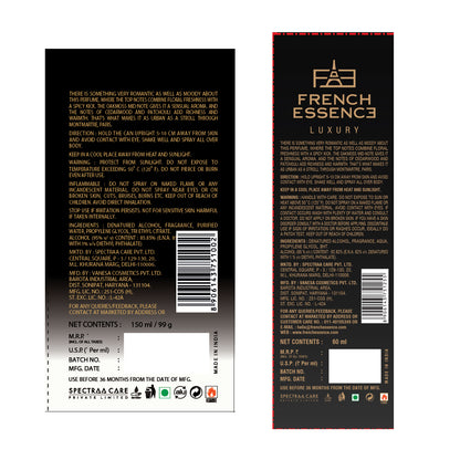 Urban Men Perfume (60ml) & Deodorant (120ml) Combo Pack