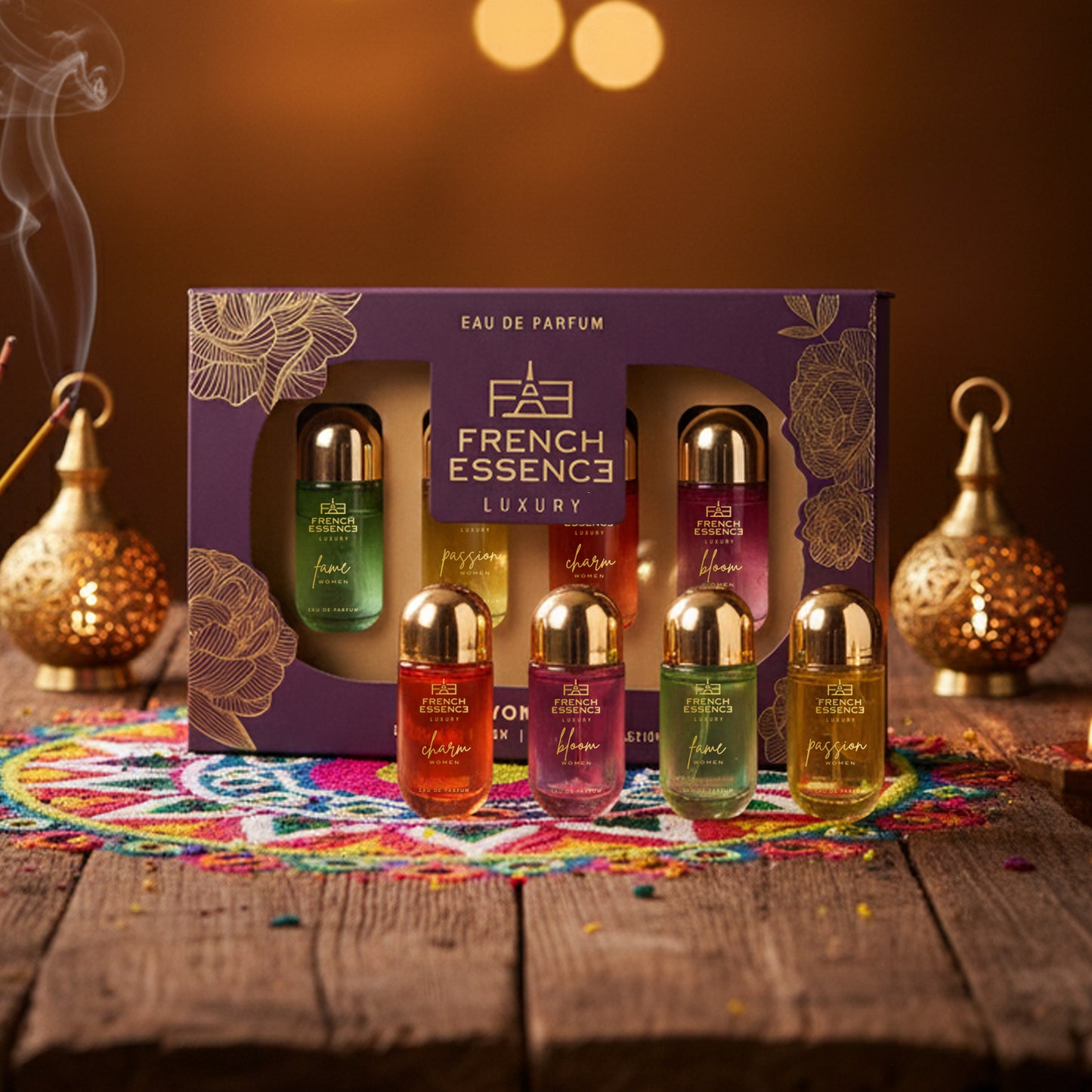 Women's Luxury Perfumes Gift Set - 4 x 25mls
