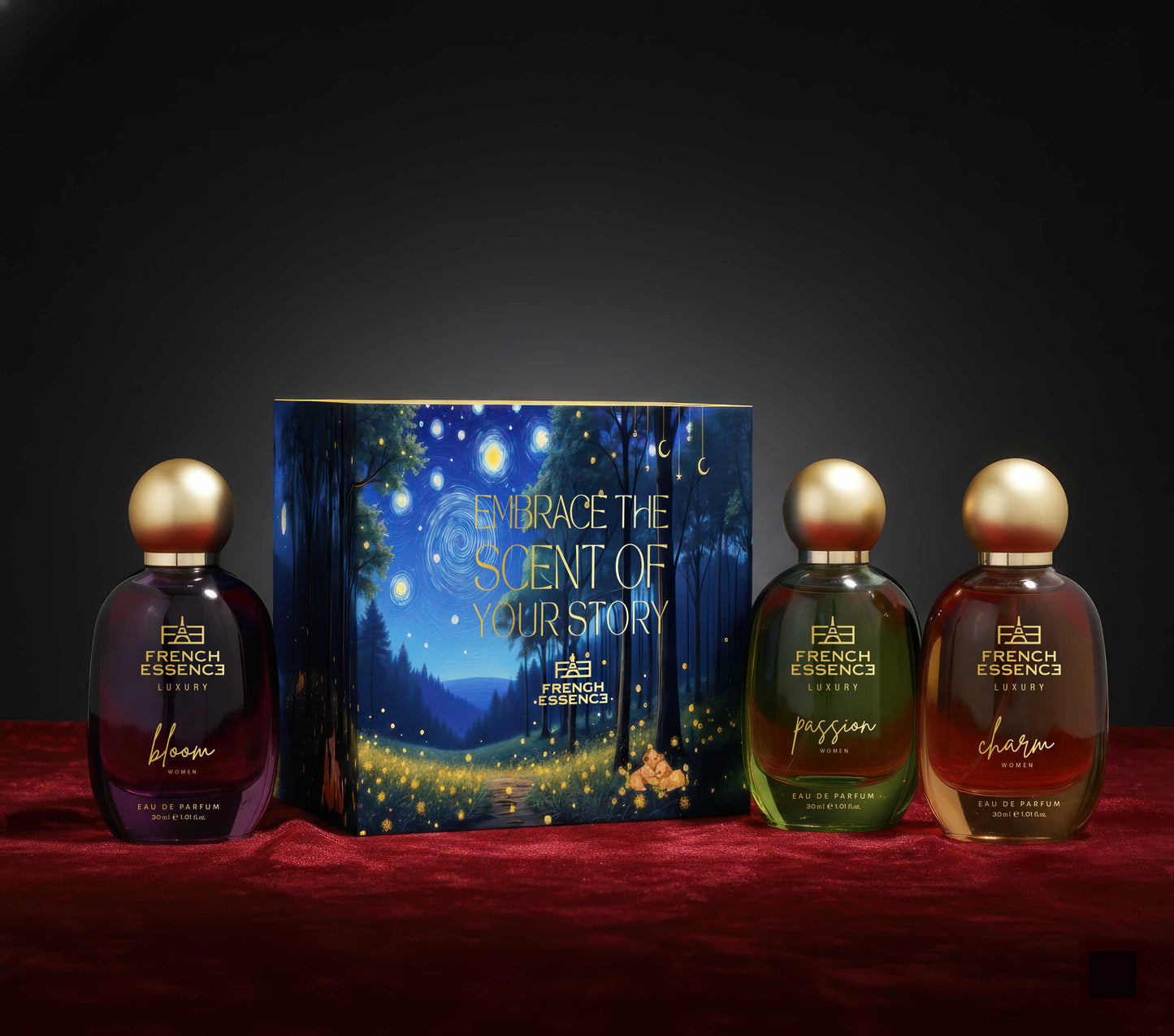 Women Luxury Perfume Combo Pack 30ML Each (Pack of 3)