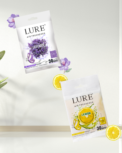 Lure Air Freshner Lemon & Lavender (Pack of 2)